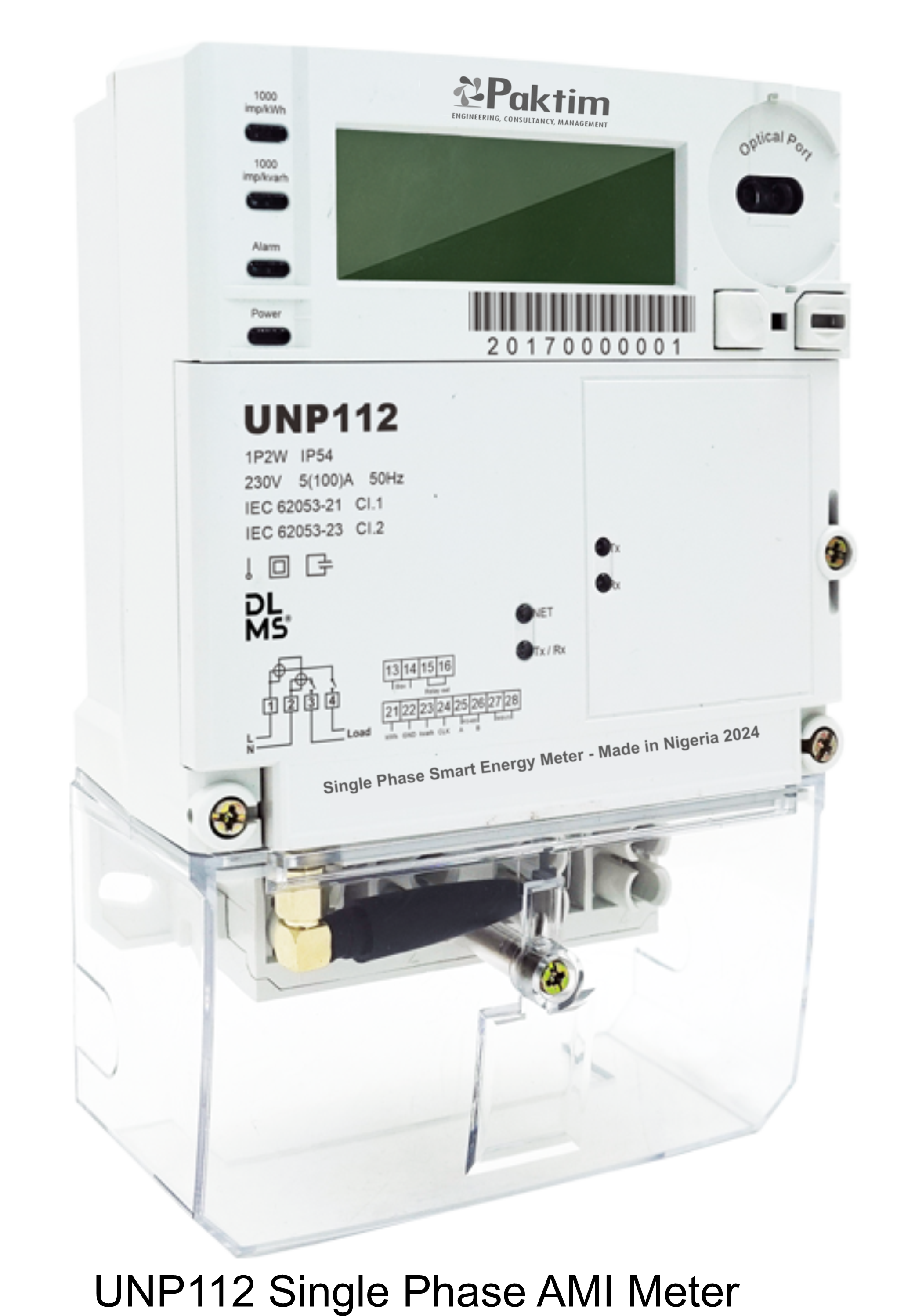UNP112 Single Phase AMI Meter